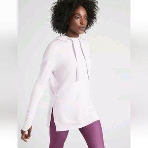 Athleta Sayulita long sleeve Hoodie LILAC sz M